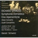 Symphonia Domestica / Eine Alpensinfonie / Oboe Concerto / Duett-Concertino cover