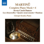 Complete Piano Music Vol. 4 (Incls 7 Czech Dances) cover