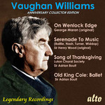 Williams: Legendary Recordings (Incls 'On Wenlock Edge' & 'Serenade To Music') Recorded 1938-1955 cover