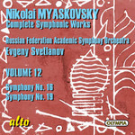 Myaskovsky: Symphony 16 & 19 cover