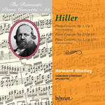 Hiller: Piano Concertos Nos 1-3 cover