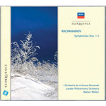 Rachmaninov: Symphonies Nos. 1-3 cover