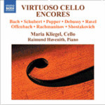 Virtuoso Cello Encores (Incls Offenbach's 'Danse Bohemienne' & Popper's 'Fantasy on Little Russian Songs') cover