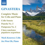 Ginastera: Cello and Piano Music (Complete) cover