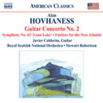 Hovhaness: Guitar Concerto No. 2 / Symphony No. 63 / Fanfare for the New Atlantis cover