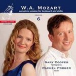 Mozart: Sonatas for fortepiano and violin vol. 6 (K376, 296, 27, 377) cover