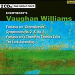 Fantasia on Greensleeves / Symphonies Nos. 2 & 5 / Fantasia on a Theme by Thomas Tallis / The Lark Ascending cover