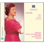 La Nilsson (arias and songs by Wagner, Weber, Beethoven, Gounod, etc) cover