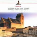 Russian & French Violin Sonatas cover
