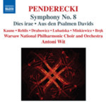 Penderecki: Symphony No 8 cover