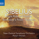 Sibelius: Night Ride and Sunrise / Belshazzar's Feast Suite / Kuolema cover