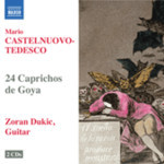 Castelnuovo-Tedesco: 24 Caprichos de Goya cover