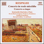 Respighi: Concerto in modo misolidio / Concerto a cinque cover