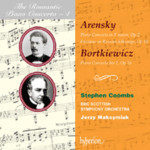 Arensky / Bortkiewicz: Piano Concertos cover