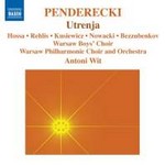 Penderecki: Utrenja cover
