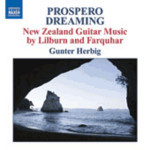 Prospero Dreaming - New Zealand Guitar Music by Lilburn and Farquhar cover