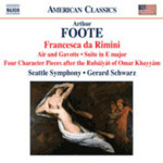 Foote: Francesca da Rimini / 4 Character Pieces / Suite / Serenade (excerpts) cover