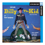 Billy the Kid - Ballet Suite / Third Symphony cover