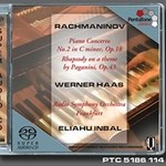 Piano Concerto No. 2 in C minor, Op. 18 / Rhapsody on a Theme of Paganini, Op. 43 cover