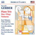 Gerber: Chamber Music - Piano Trio / Duo / Elegy / Notturno / Gershwiniana cover