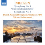 Symphonies Vol. 3 - No. 4 "The Inextinguishable" & No. 5 cover