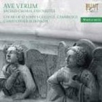 Ave Verum: Sacred Choral Favourites cover