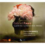 Le Jardin Clos / La Chanson d'Eve / etc cover