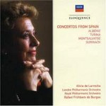 Alicia de Larrocha - Concertos from Spain cover
