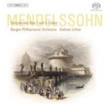 Symphonies No. 1 & 4 'Italian' cover