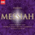Handel: Messiah (complete oratorio Live from the Chapel of King's College, Cambridge 2009) cover