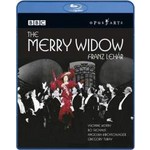 Lehar: The Merry Widow (complete operetta recorded in English in 2001) BLU-RAY cover