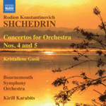 Concertos for Orchestra Nos. 4 & 5 cover
