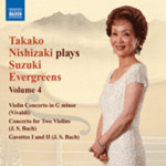 Takako Nishizaki Plays Suzuki Evergreens, Vol. 4 cover