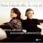 Mozart: Piano Concertos Nos 10, 19 & 20 cover