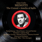 The Consul / Amelia al Ballo (complete operas) cover