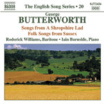 Butterworth: Songs from A Shropshire Lad / Folk Songs from Sussex (English Song, Vol. 20) cover