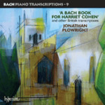 Bach Piano Transcriptions Vol 9 (Harriet Cohen and other British transcriptions) cover