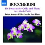 Boccherini: Six Sonatas for Cello and Piano cover