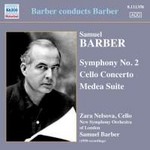 Barber conducts Barber - Symphony No. 2, Op. 19 / Cello Concerto, Op. 22 / Medea Orchestral Suite, Op. 23 cover