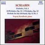 Scriabin: Preludes, Vol. 1 cover