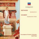 Schubert: Symphony No. 9 in C major, D944 'The Great' (with Beethoven - Symphony No 4) [recorded 1953-54] cover