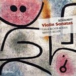 Schulhoff: Violin Sonatas cover