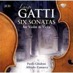 Six sonatas for violin & viola cover