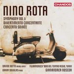 Symphony No. 3 / Concerto soirée for piano and orchestra / Divertimento concertante for double-bass and orchestra cover