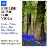 English Music for Viola cover