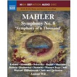 Mahler: Symphony No. 8, 'Symphony of a Thousand' BLU-RAY AUDIO ONLY cover