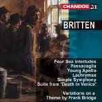 Britten: Orchestral Works (Incls 'Four Sea Interludes from Peter Grimes' & 'Young Apollo') cover