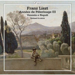 Annees de Pelerinage III (Troisieme Annee) cover