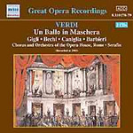 Verdi: Un Ballo in Maschera [The Masked Ball] (complete opera recorded in 1943) cover