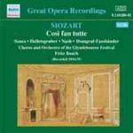 Così fan tutte, K588 (complete opera recorded in 1934-35) cover